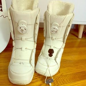 Woman’s snowboard boots